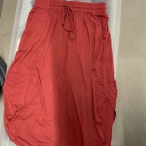 Sozy casual midi skirt